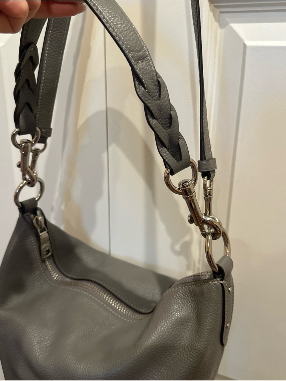COACH Abbey duffle bag F31507 Grey- EXCELLENT CONDTION - Picture 2 of 7